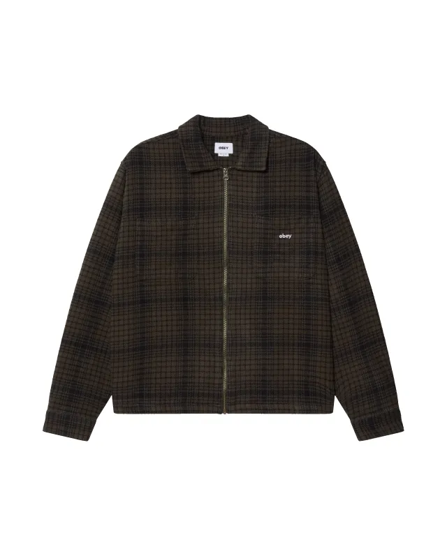 PARKER ZIP SHIRT JACKET sold by Obey