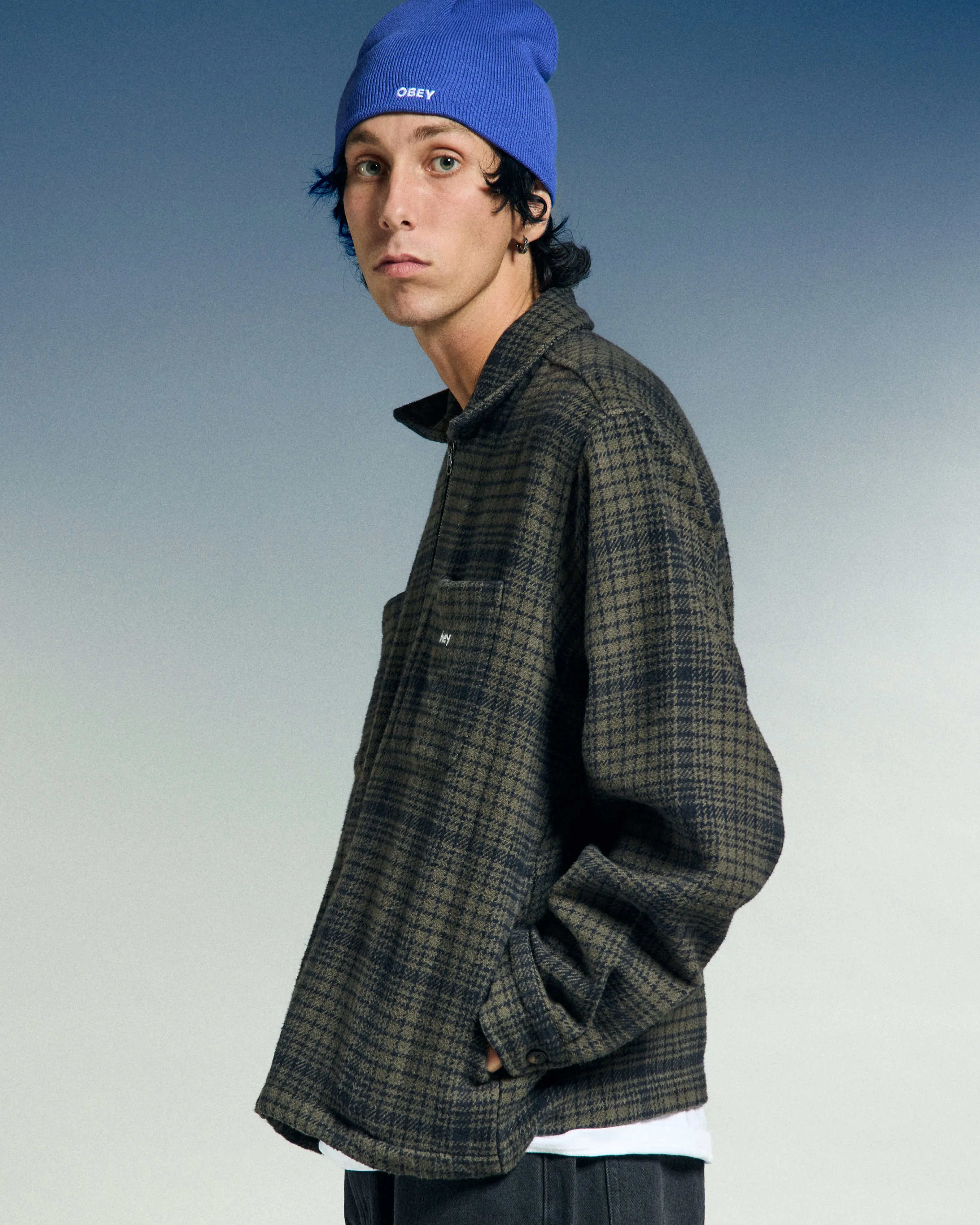 PARKER ZIP SHIRT JACKET sold by Obey product image thumbnail 4