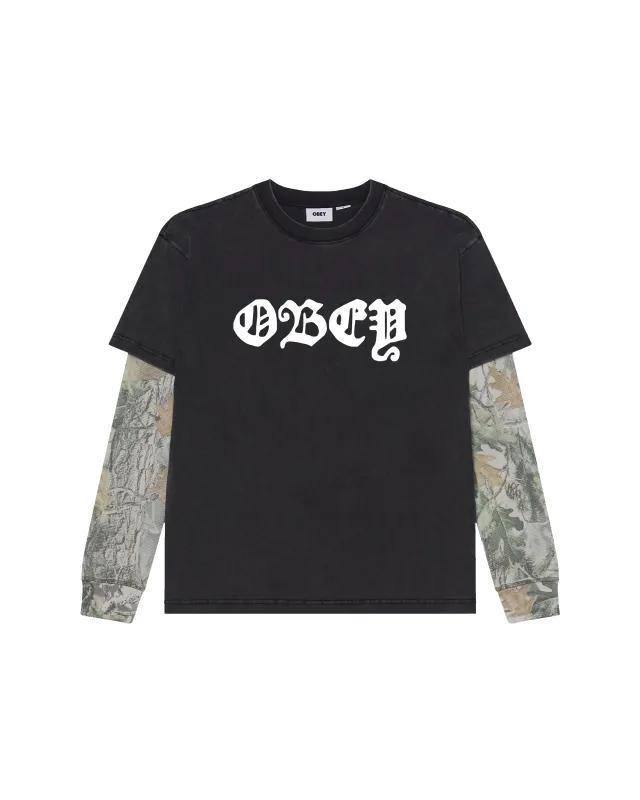 BOLD ENGLISH 2-FER T-SHIRT sold by Obey