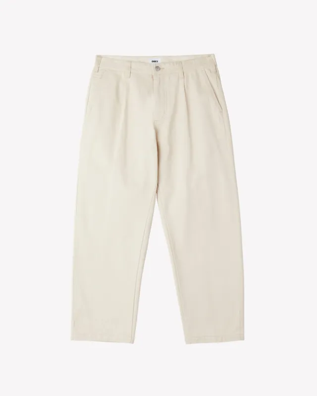 HARDWORK PLEATED PANT sold by Obey