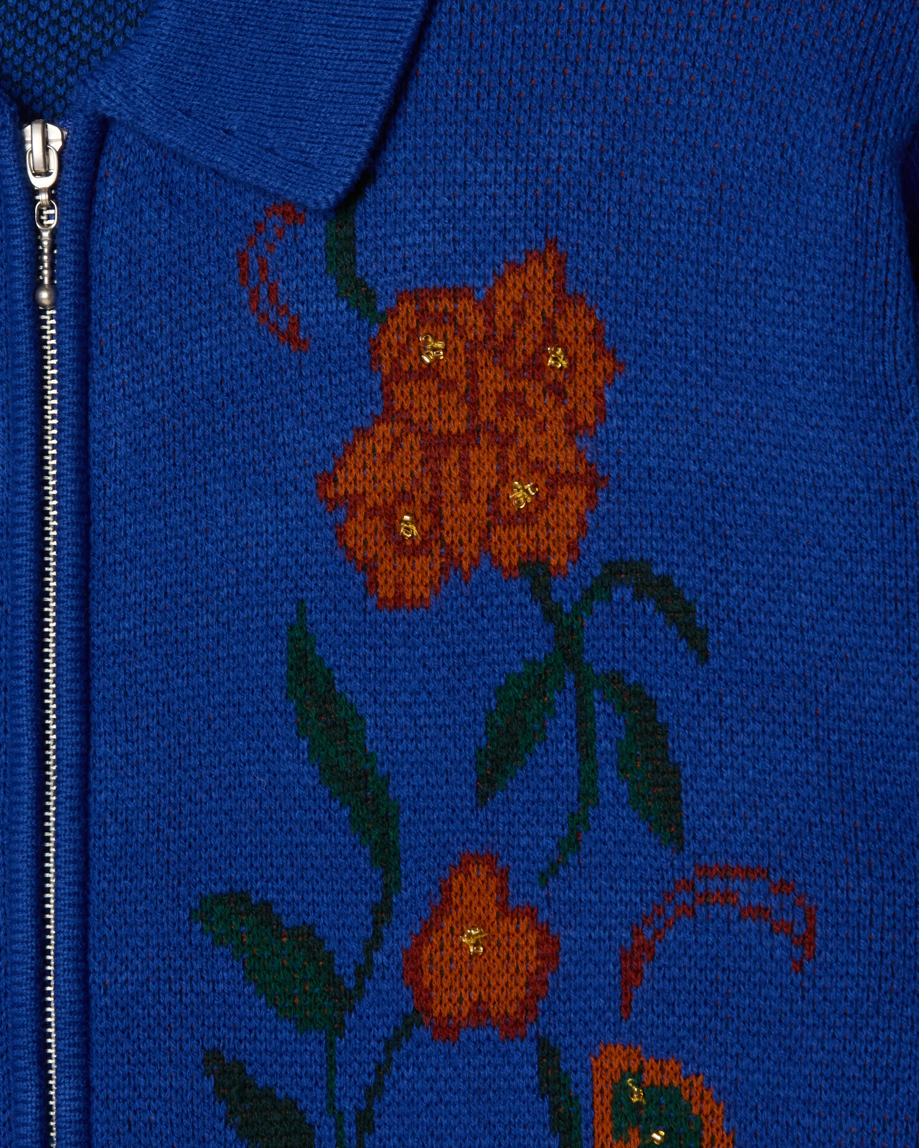 FLORAL ZIP CARDIGAN sold by Obey product image thumbnail 3