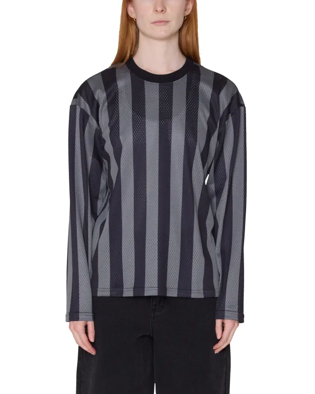 BOUNDS MESH LS STRIPE SHIRT made by Obey