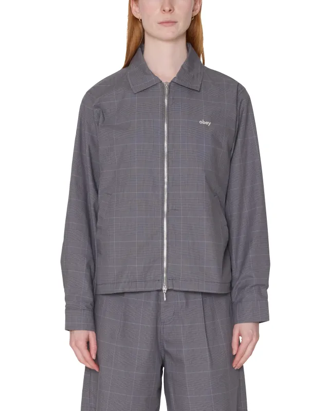 OLIVIA PLAID JACKET sold by Obey