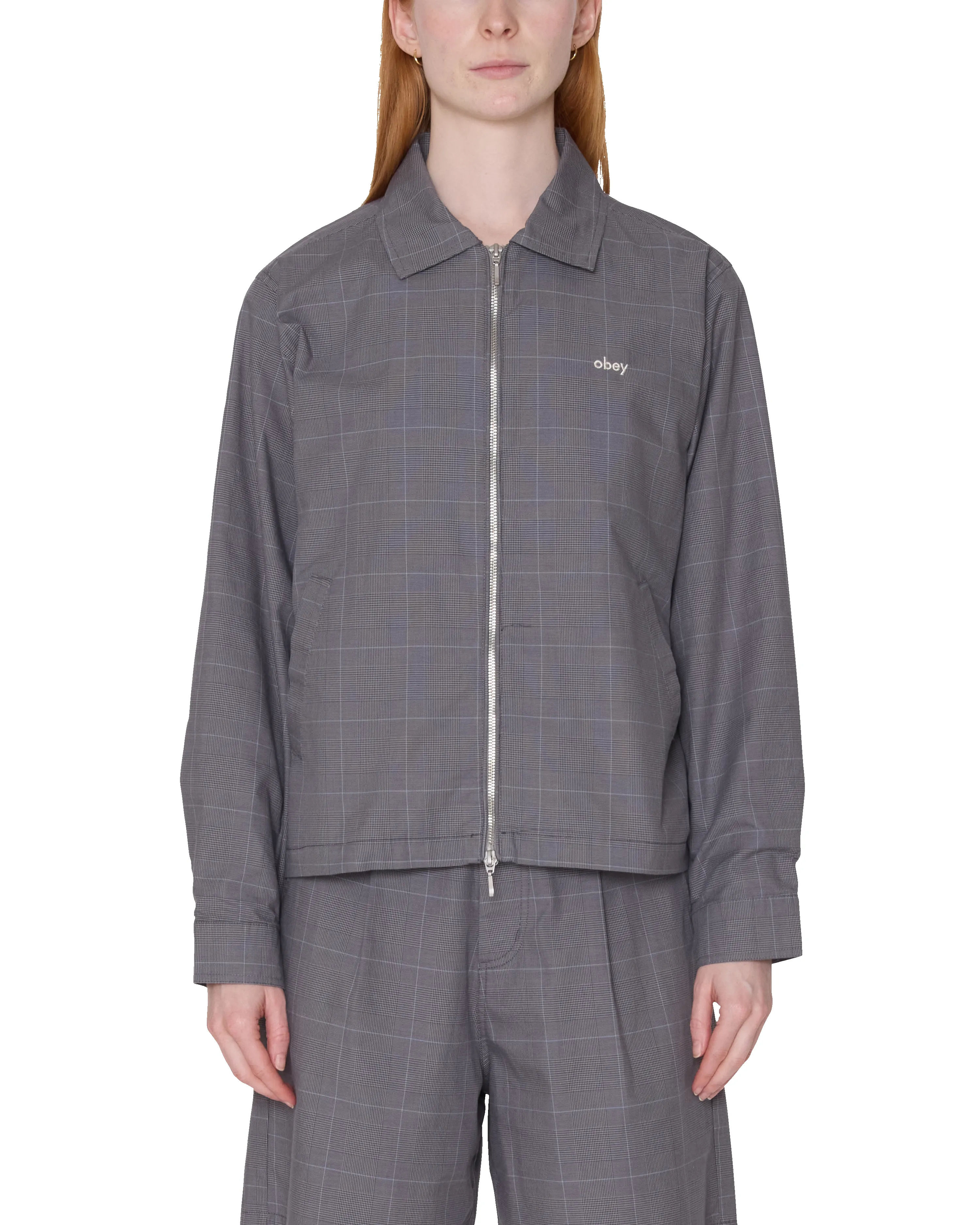 OLIVIA PLAID JACKET sold by Obey