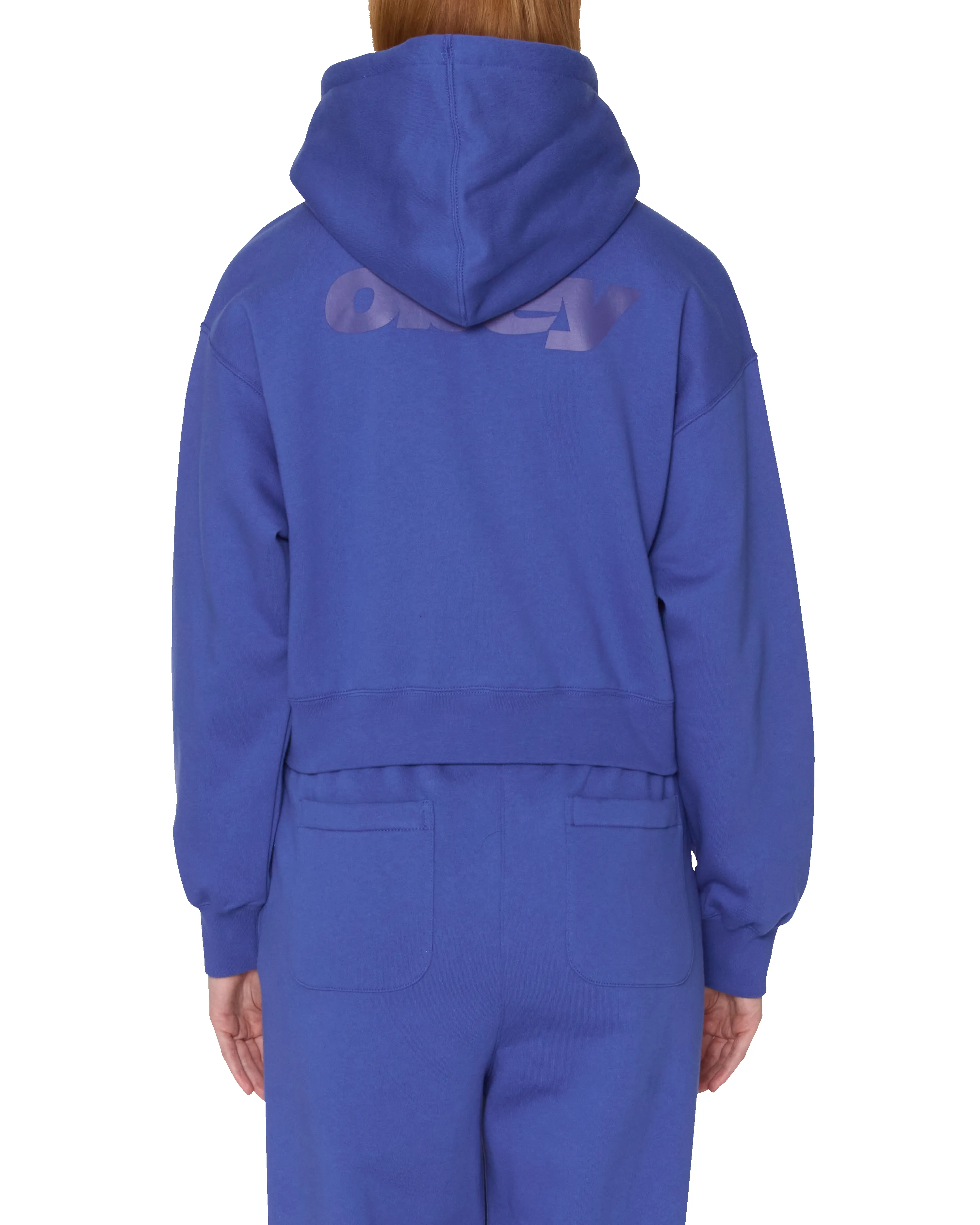 LEAGUE CROPPED ZIP HOOD sold by Obey product image thumbnail 3