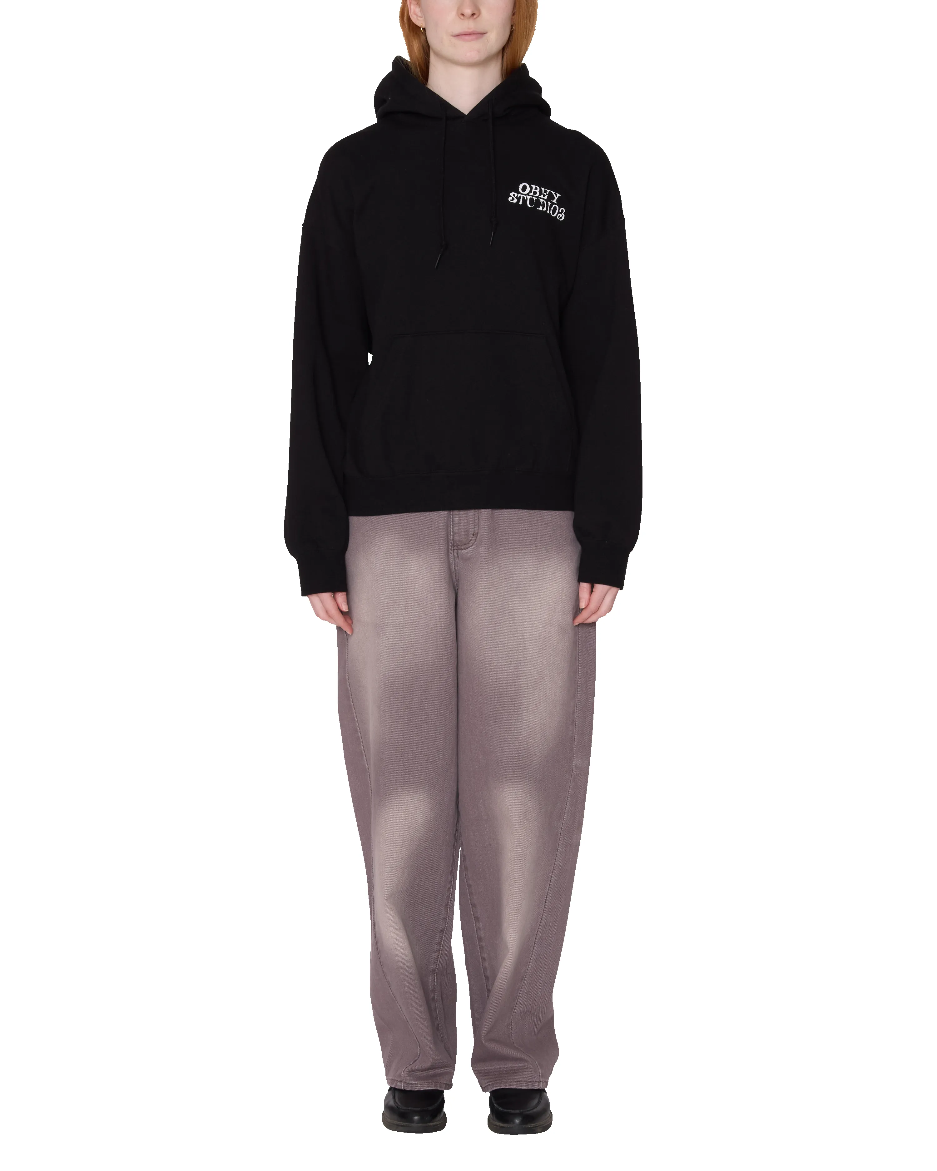 STUDIOS BAGGY RELAXED PULLOVER sold by Obey product image thumbnail 5