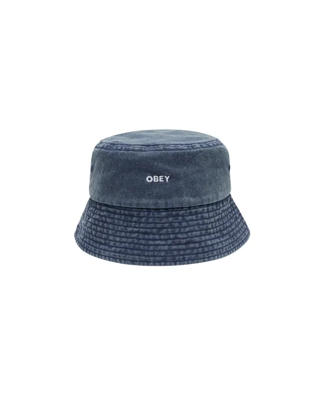 BOLD PIGMENT TWILL BUCKET HAT sold by Obey