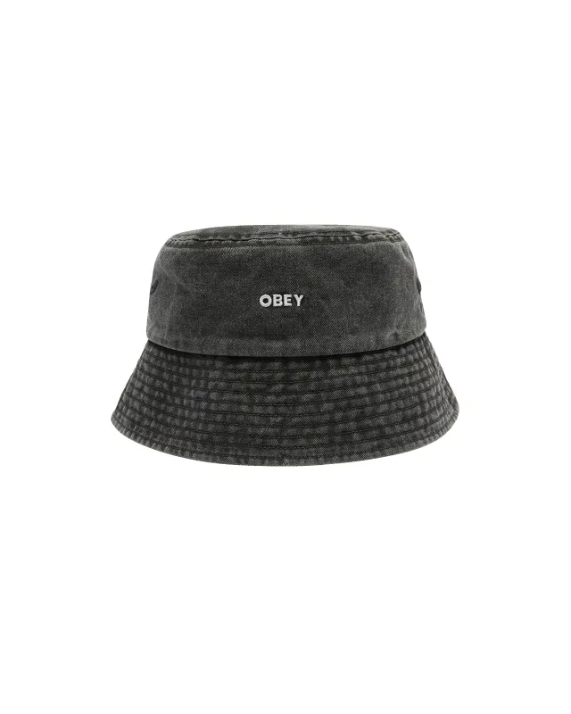 BOLD PIGMENT TWILL BUCKET HAT sold by Obey