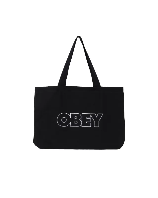 OUTLINE CANVAS TOTE BAG sold by Obey