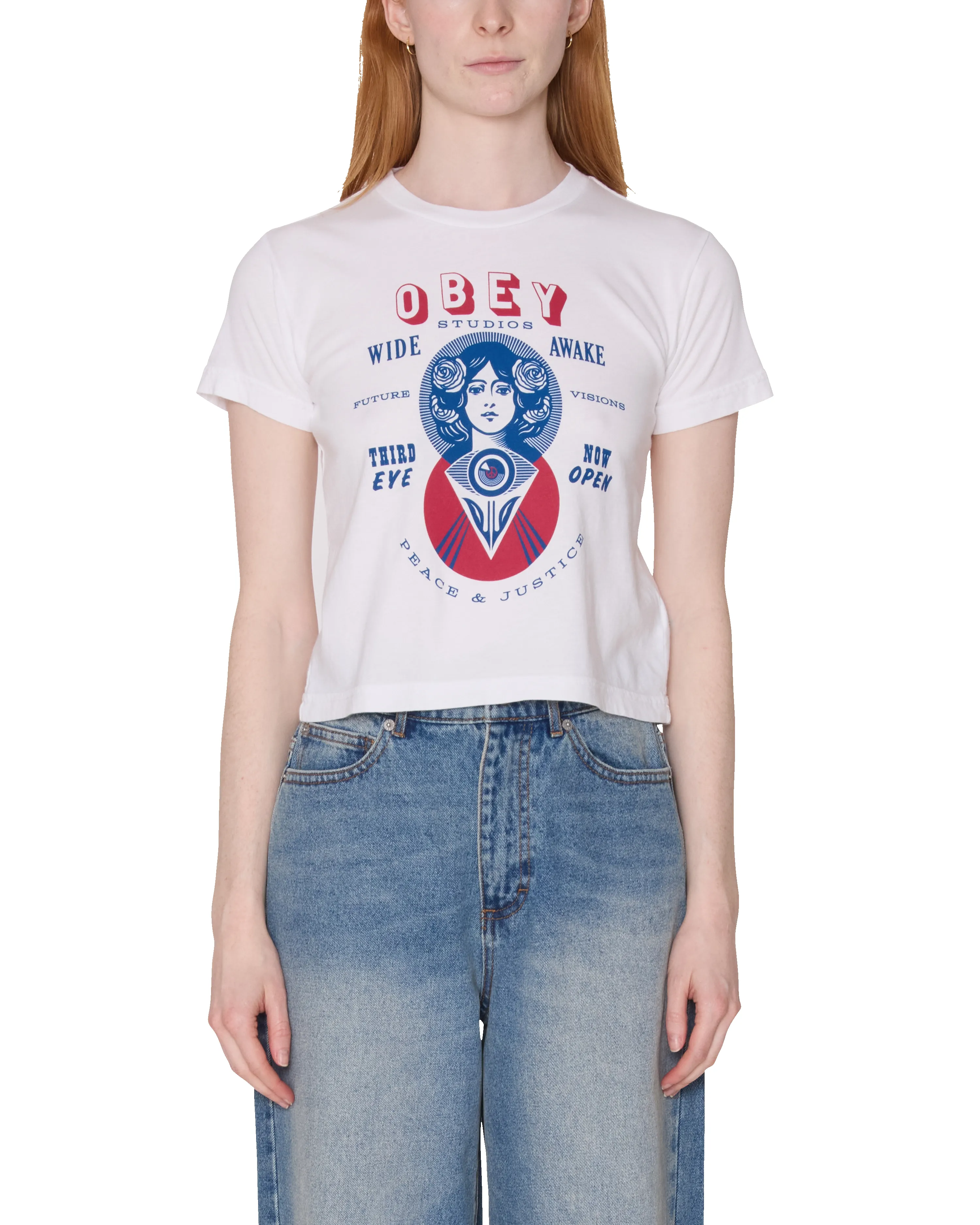 MAKE ART THIRD EYE KAIA T-SHIRT sold by Obey