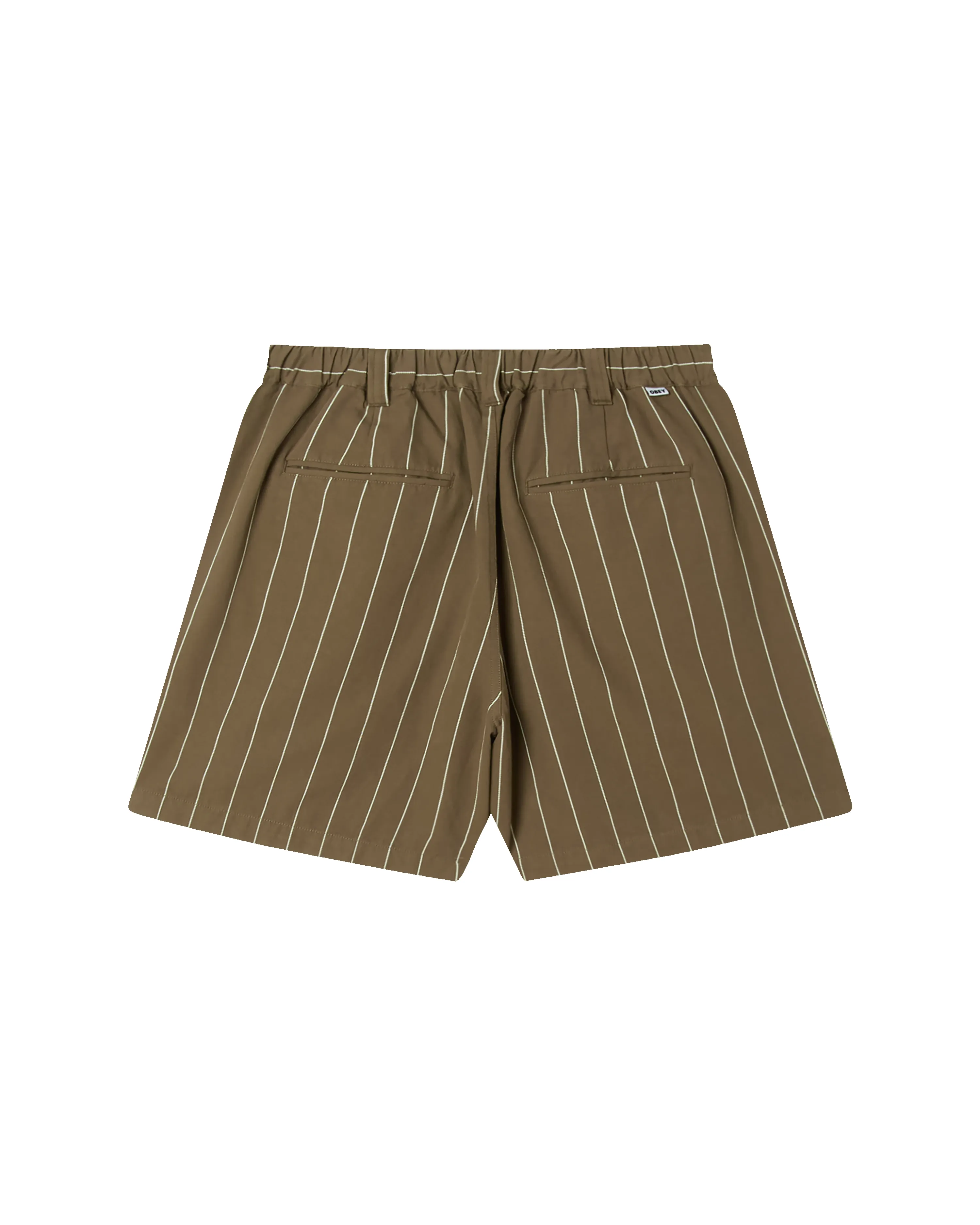 FOSTER STRIPE PLEATED SHORT sold by Obey product image thumbnail 2