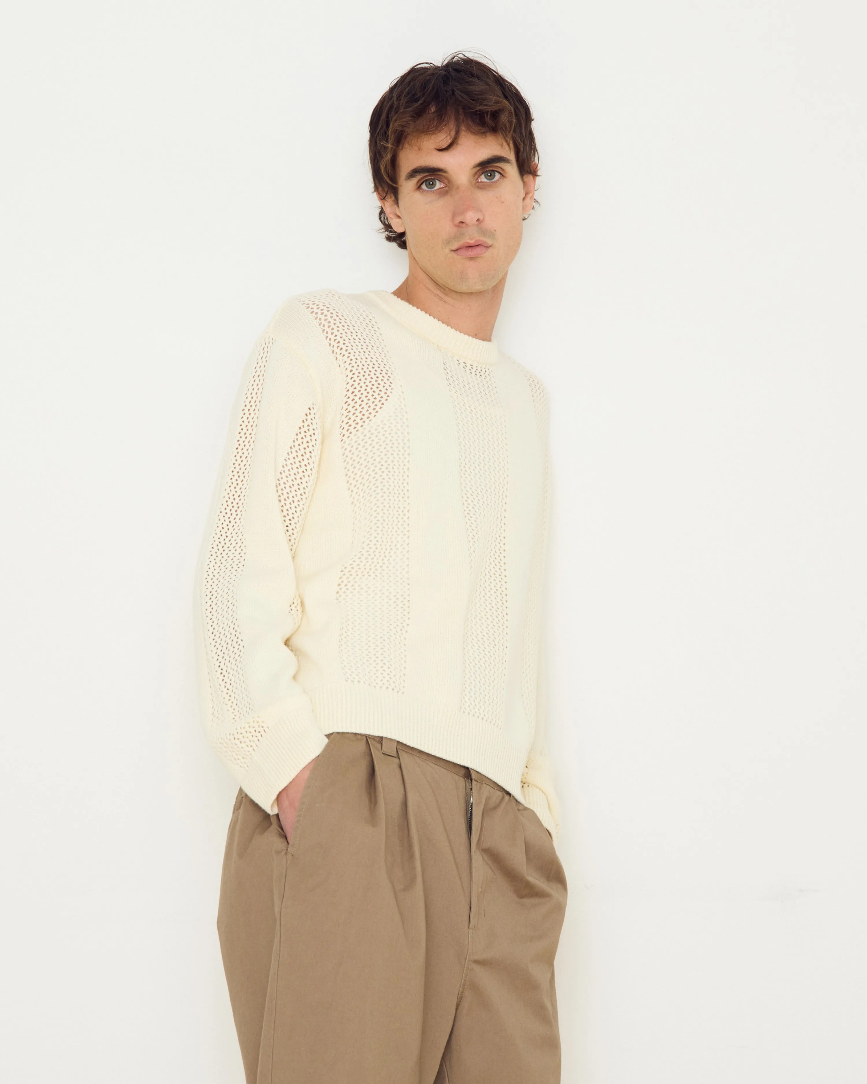 CROCHET SWEATER sold by Obey product image thumbnail 5