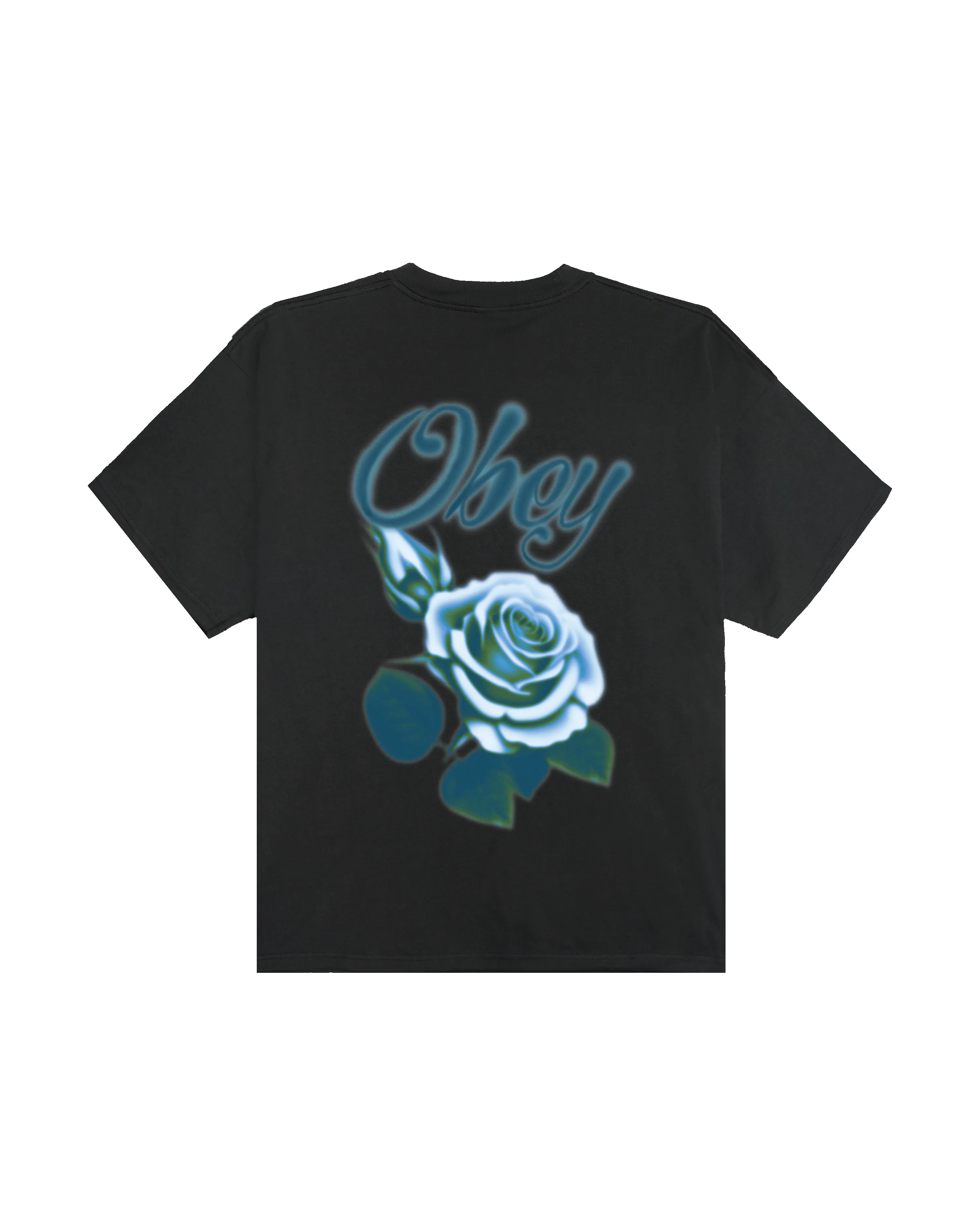 AIRBRUSHED ROSE HEAVYWEIGHT T-SHIRT sold by Obey