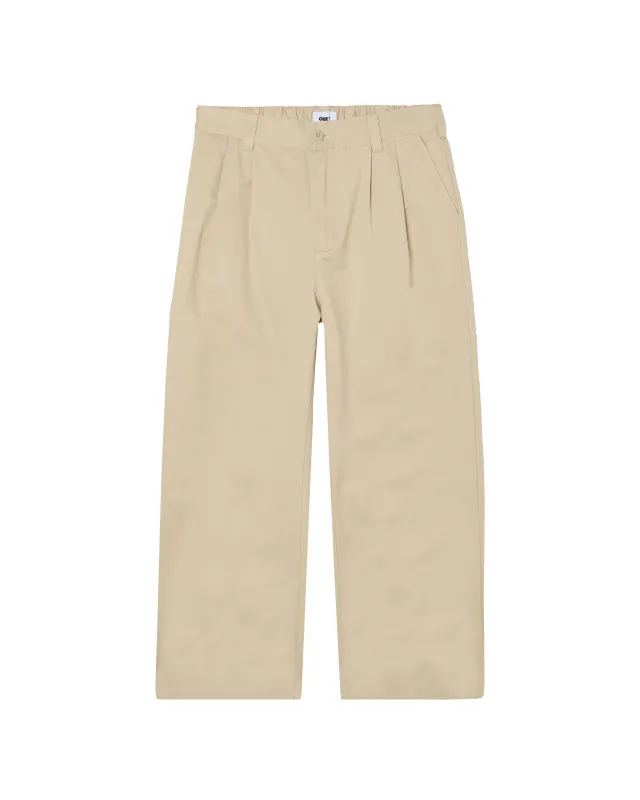 FOSTER PLEATED PANT sold by Obey