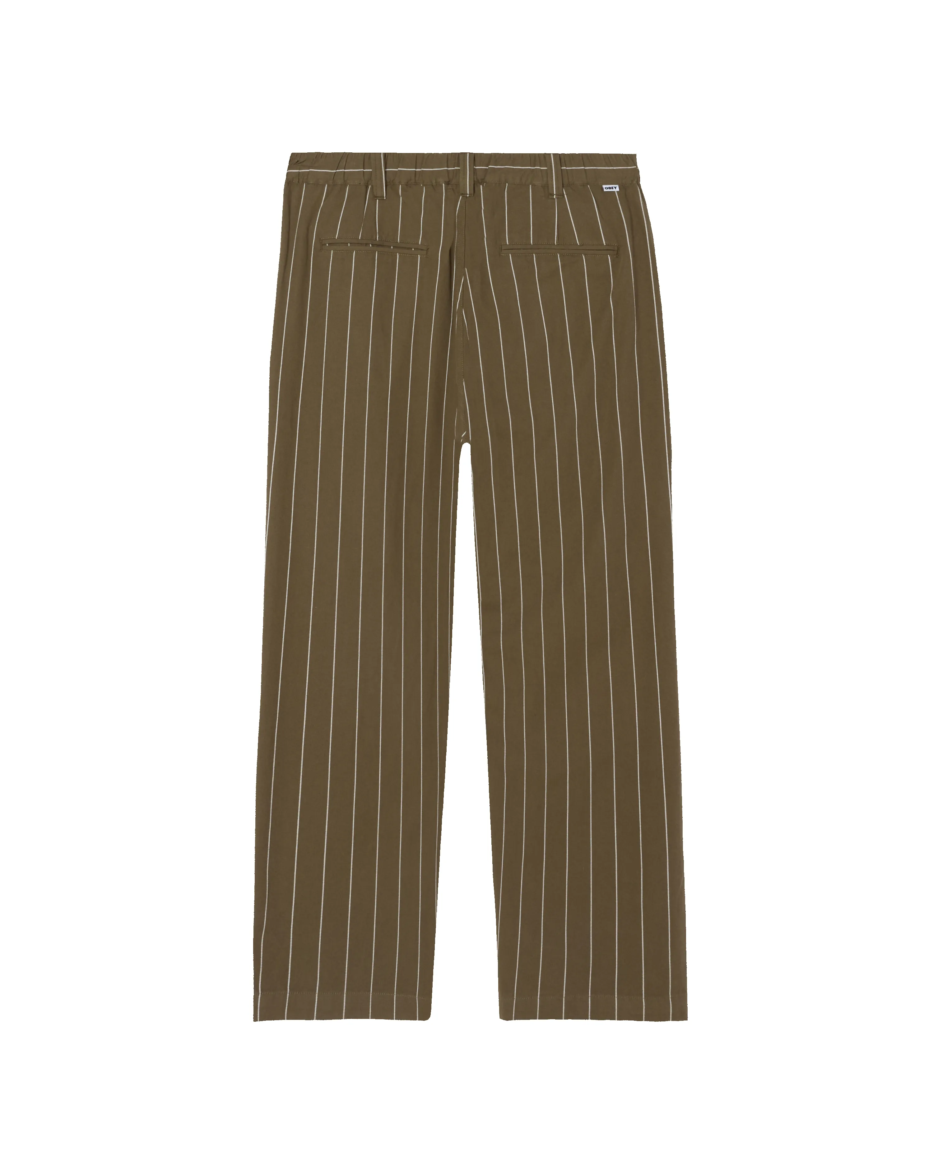 FOSTER PLEATED STRIPE PANT sold by Obey product image thumbnail 2