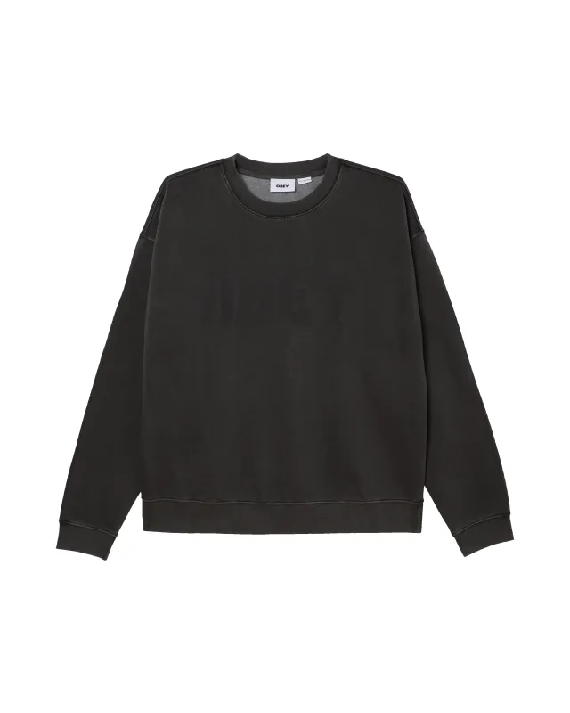 COLLEGIATE PIGMENT CREWNECK sold by Obey