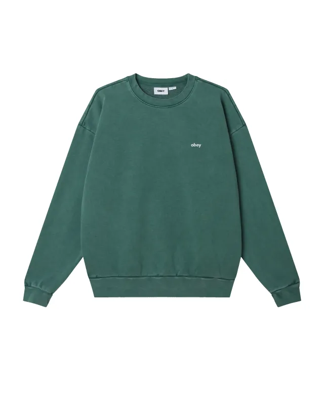 LOWERCASE PIGMENT CREWNECK sold by Obey