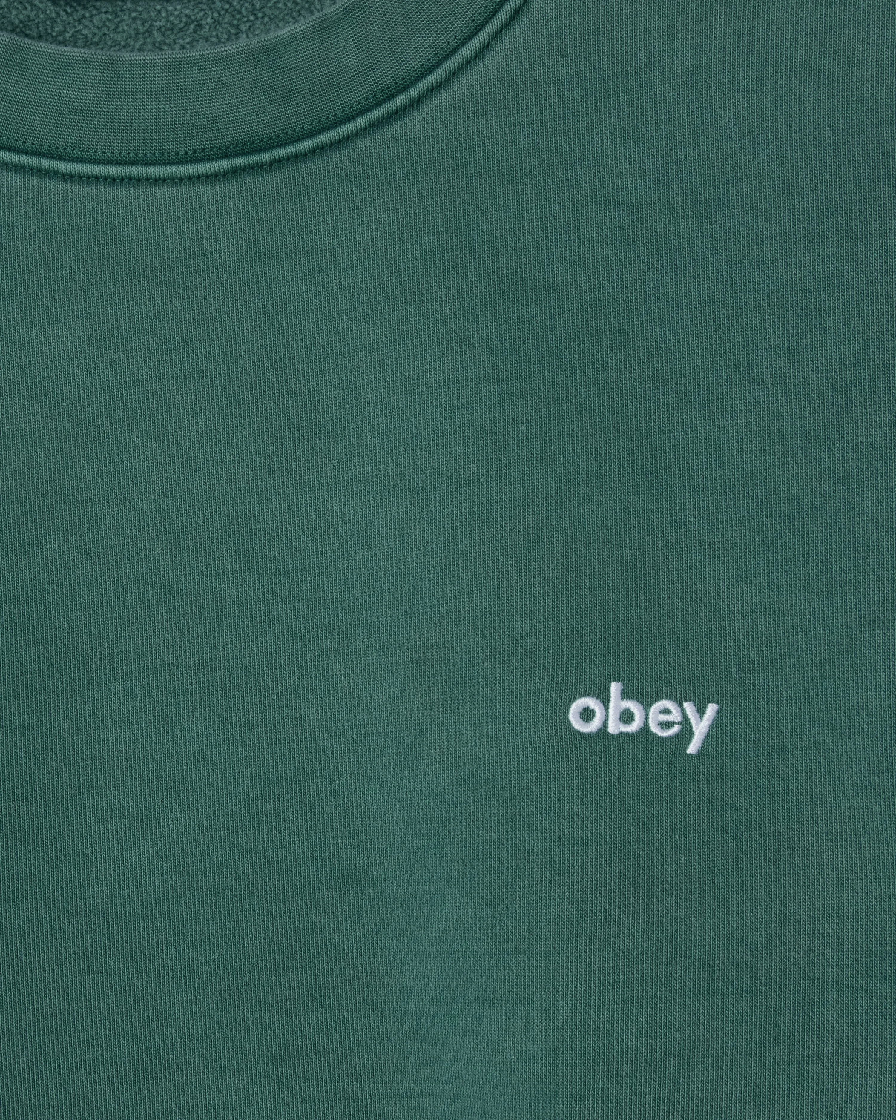 LOWERCASE PIGMENT CREWNECK sold by Obey product image thumbnail 3