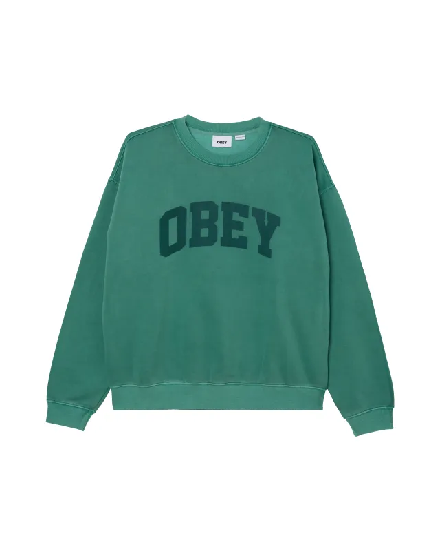 COLLEGIATE PIGMENT CREWNECK sold by Obey