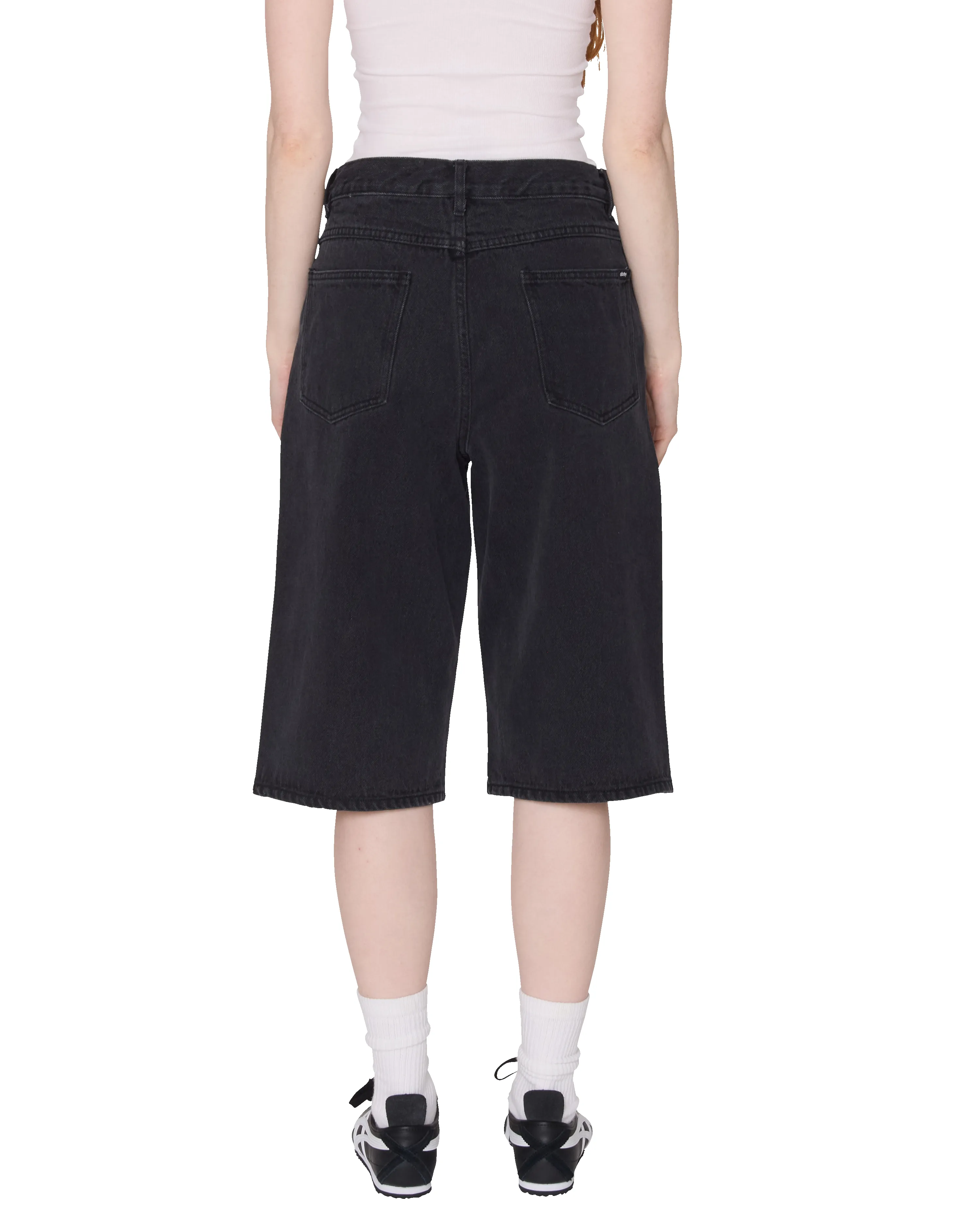 KARINA LONG DENIM SHORT sold by Obey product image thumbnail 3