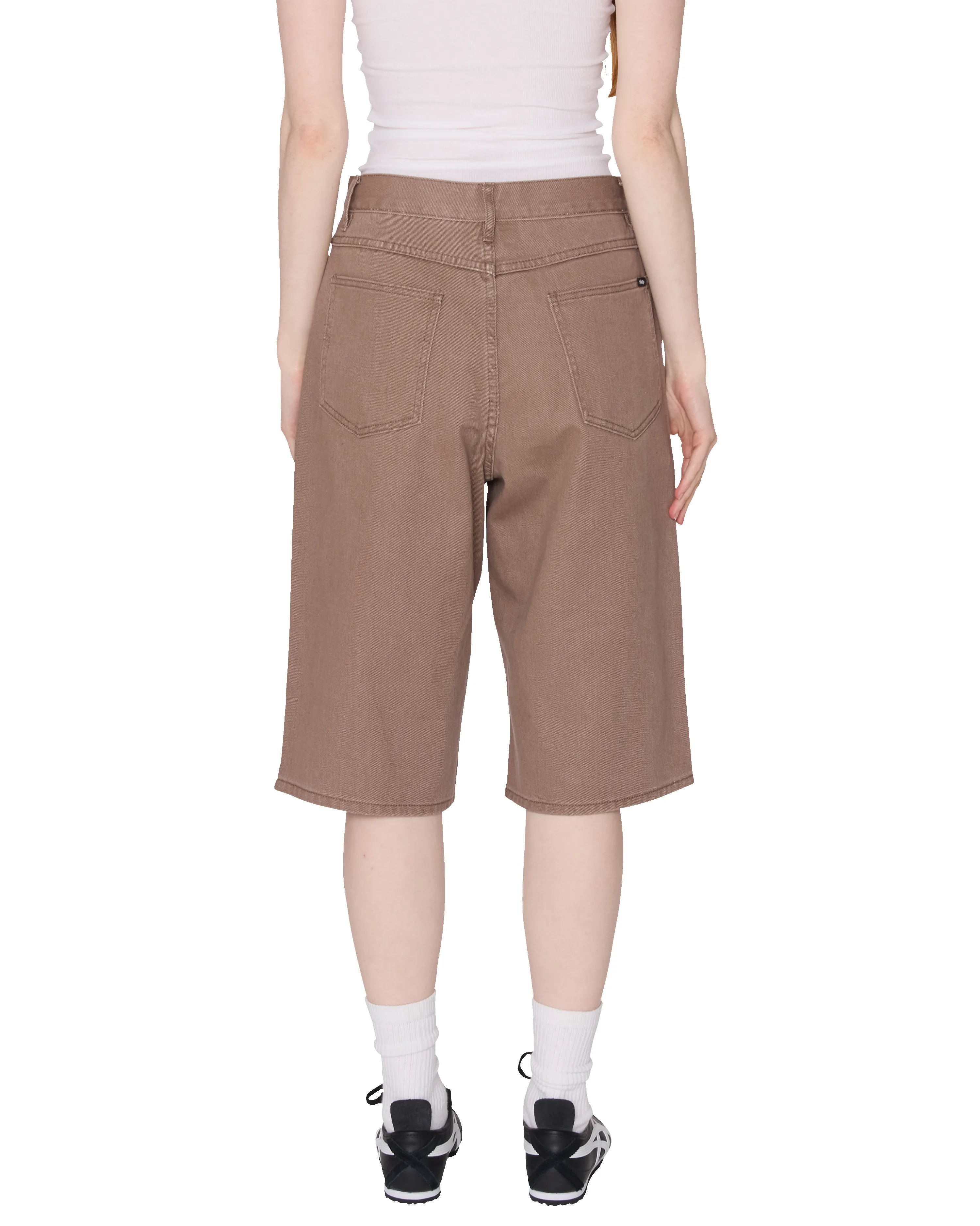 KARINA LONG DENIM SHORT sold by Obey product image thumbnail 3