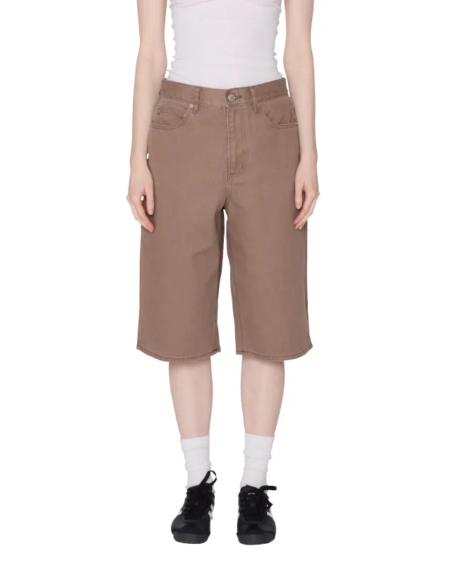 KARINA LONG DENIM SHORT made by Obey