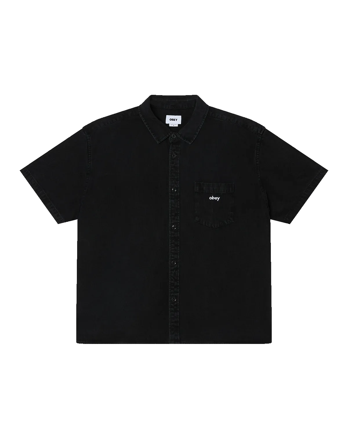 OWENS DENIM SS SHIRT sold by Obey