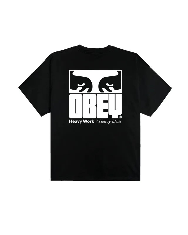 HEAVY IDEAS HEAVYWEIGHT T-SHIRT sold by Obey