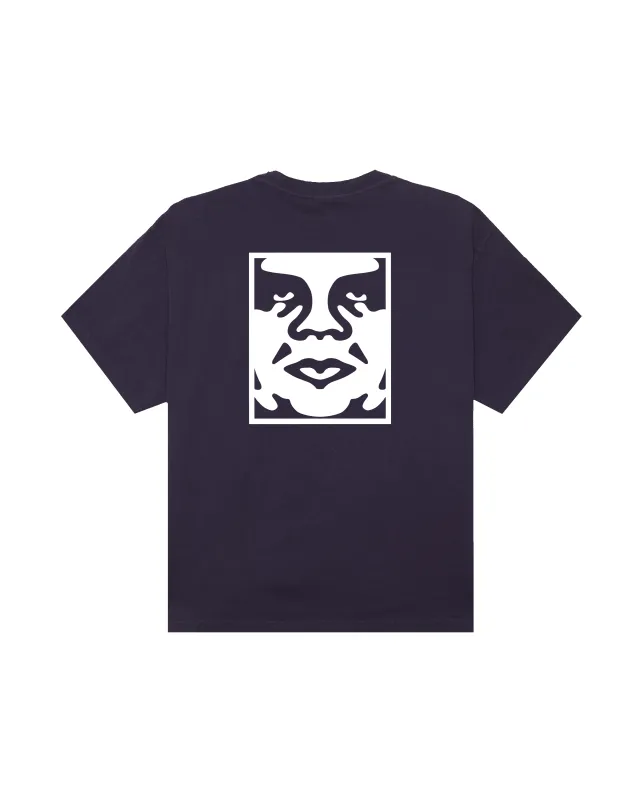 BOLD ICON FACE PIGMENT T-SHIRT sold by Obey