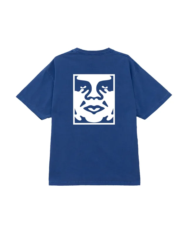 BOLD ICON FACE PIGMENT T-SHIRT sold by Obey