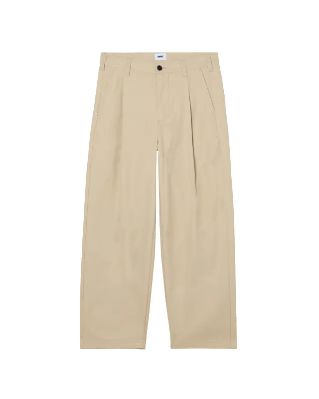 DEAN PLEATED PANT sold by Obey
