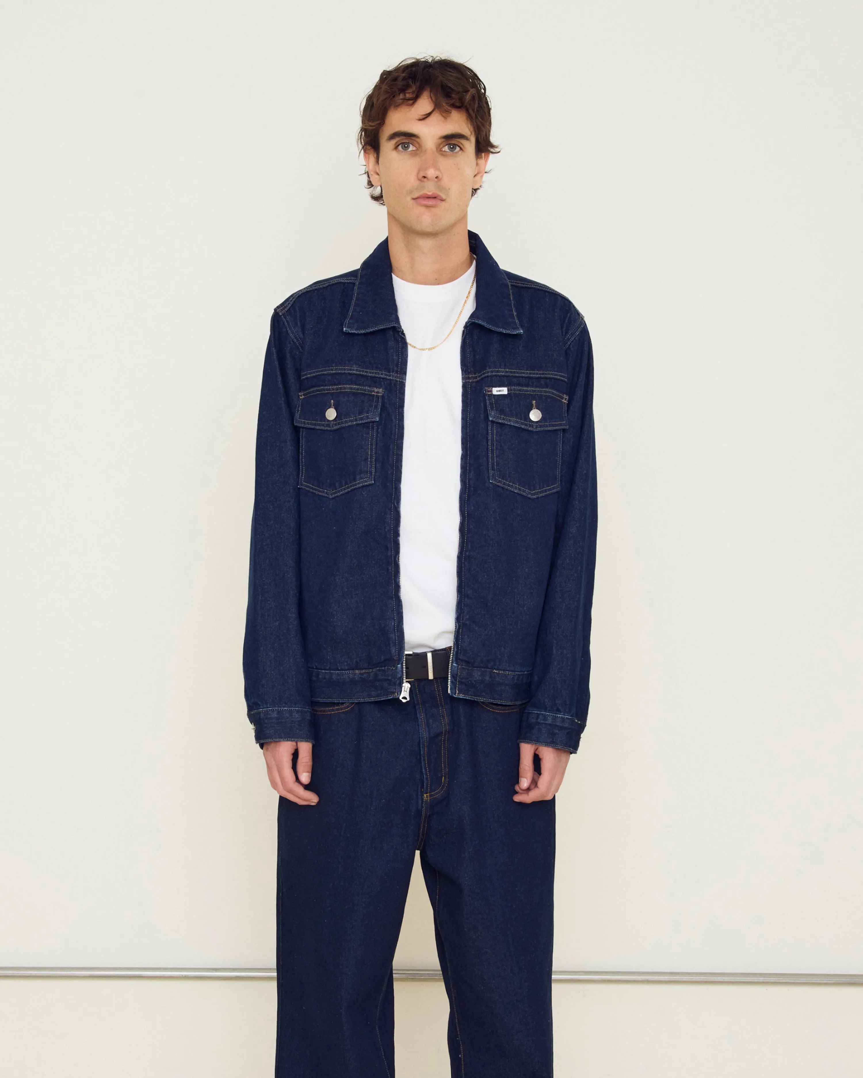 BASE TRUCKER JACKET sold by Obey product image thumbnail 5