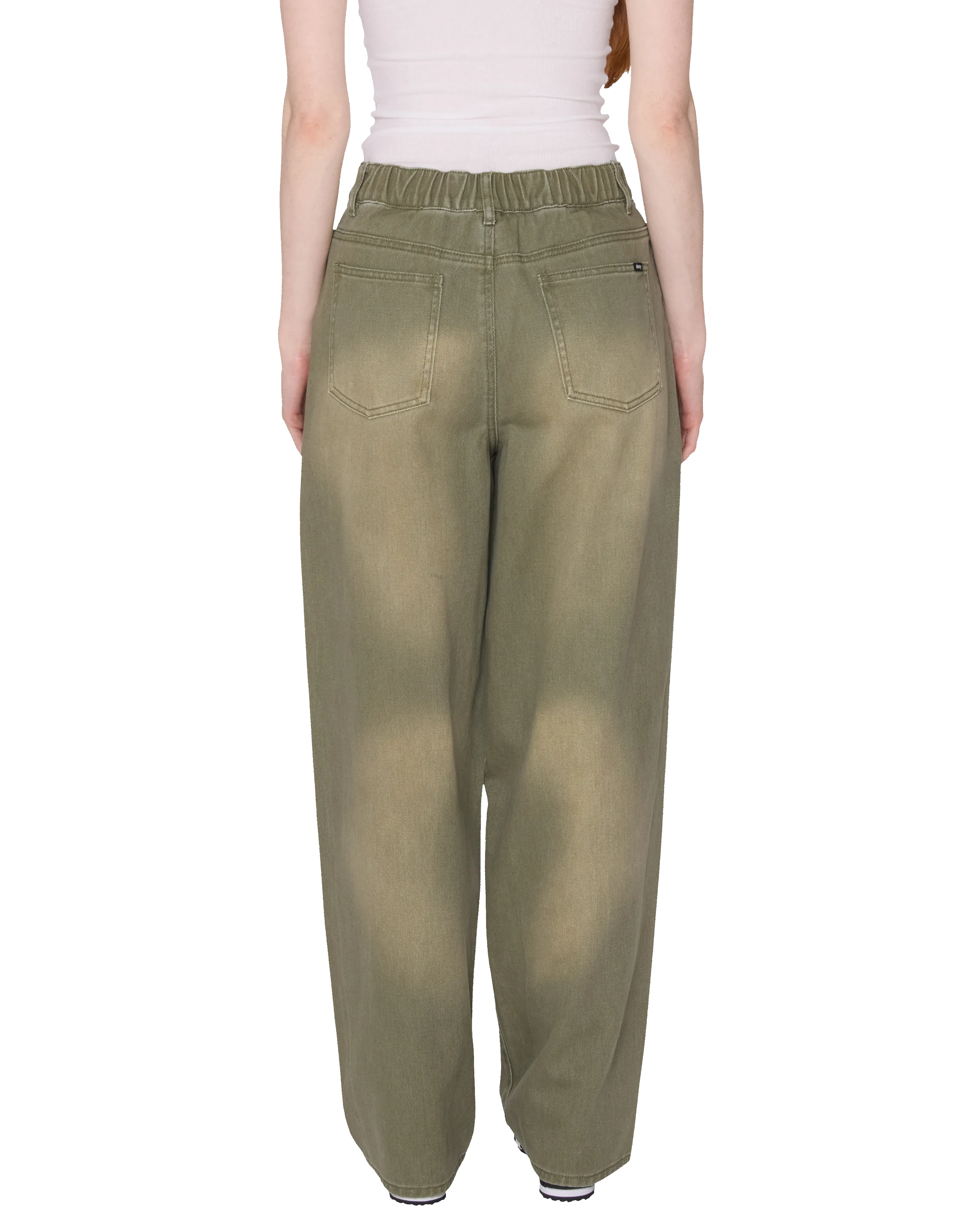 LEAH III BAGGY DENIM BLUR WASH sold by Obey product image thumbnail 3