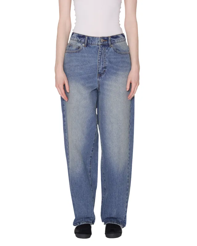 LEAH III BAGGY DENIM sold by Obey