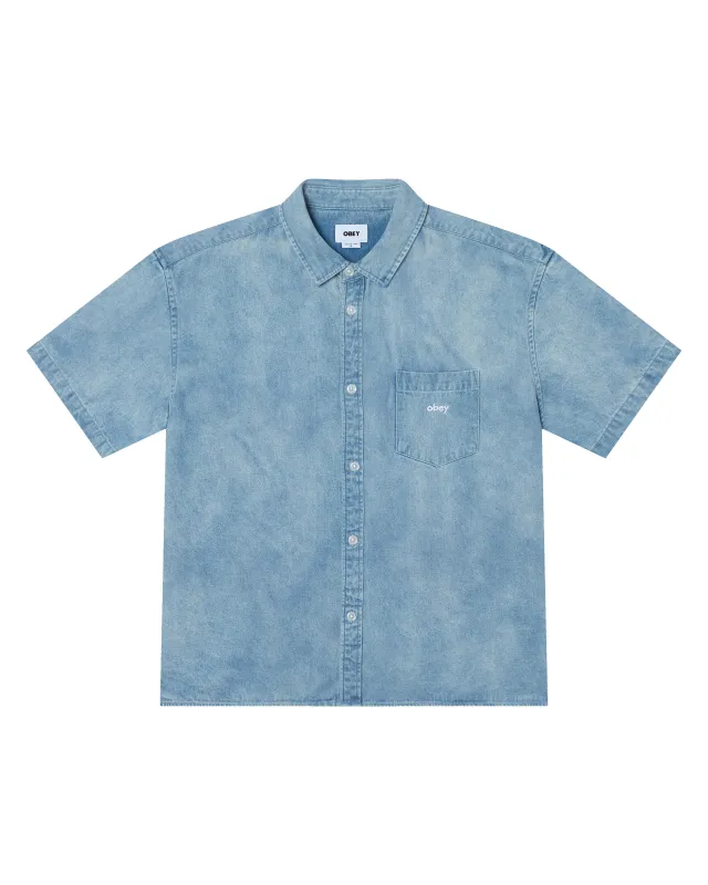 OWENS DENIM SS SHIRT made by Obey