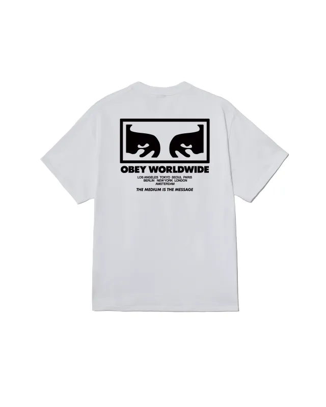 THE MEDIUM IS THE MESSAGE CLASSIC T-SHIRT sold by Obey