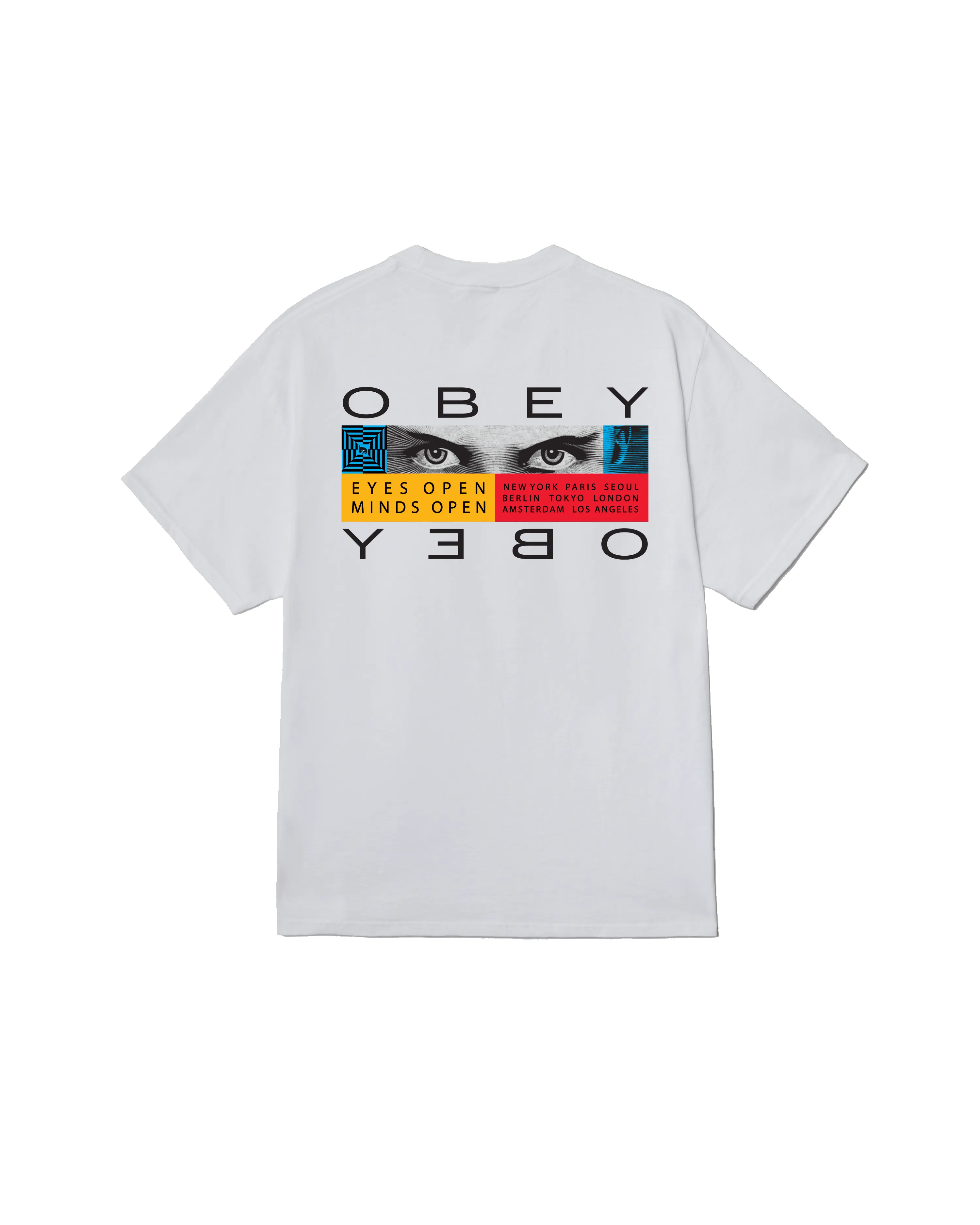 EYES OPEN CLASSIC T-SHIRT sold by Obey
