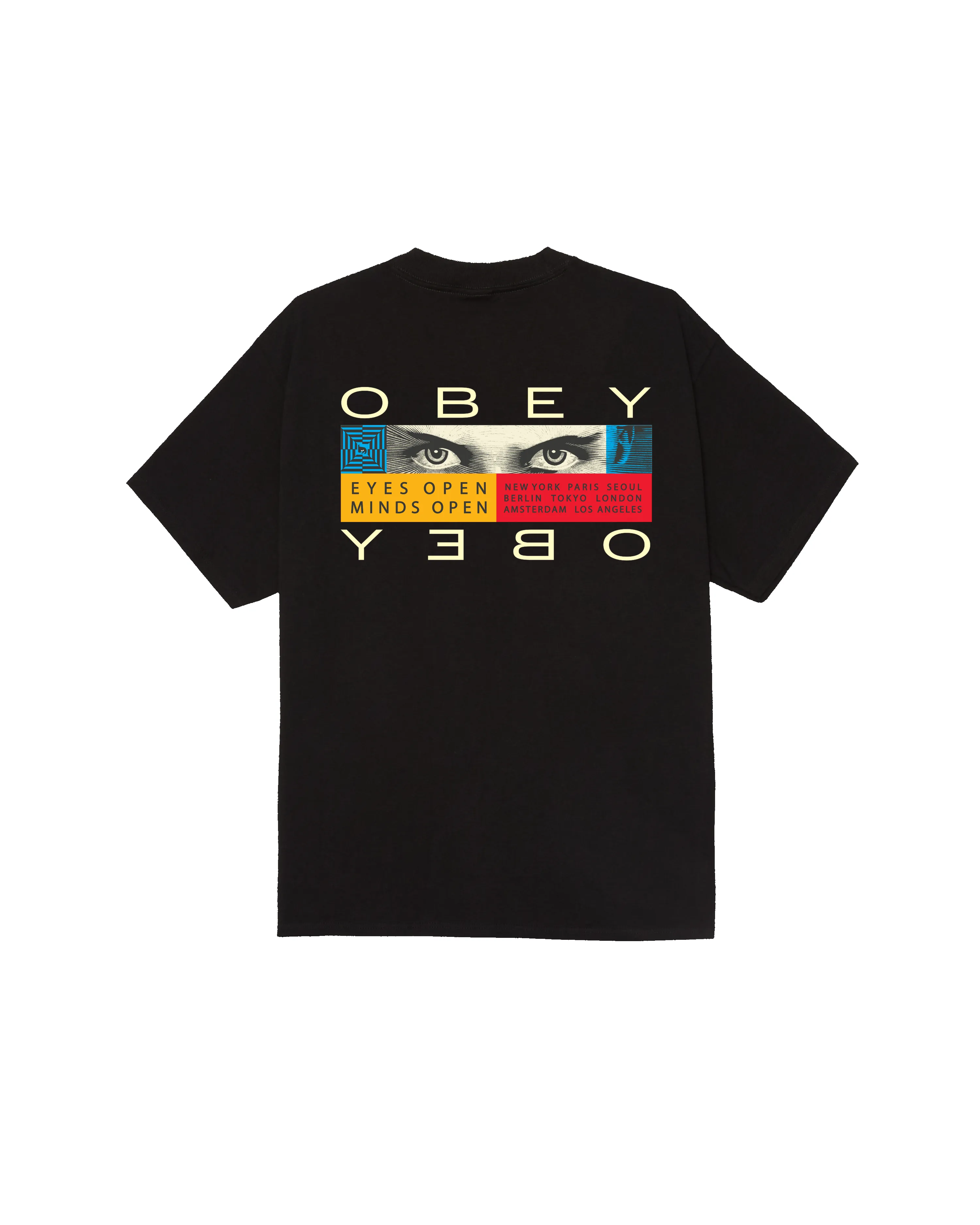 EYES OPEN CLASSIC T-SHIRT sold by Obey