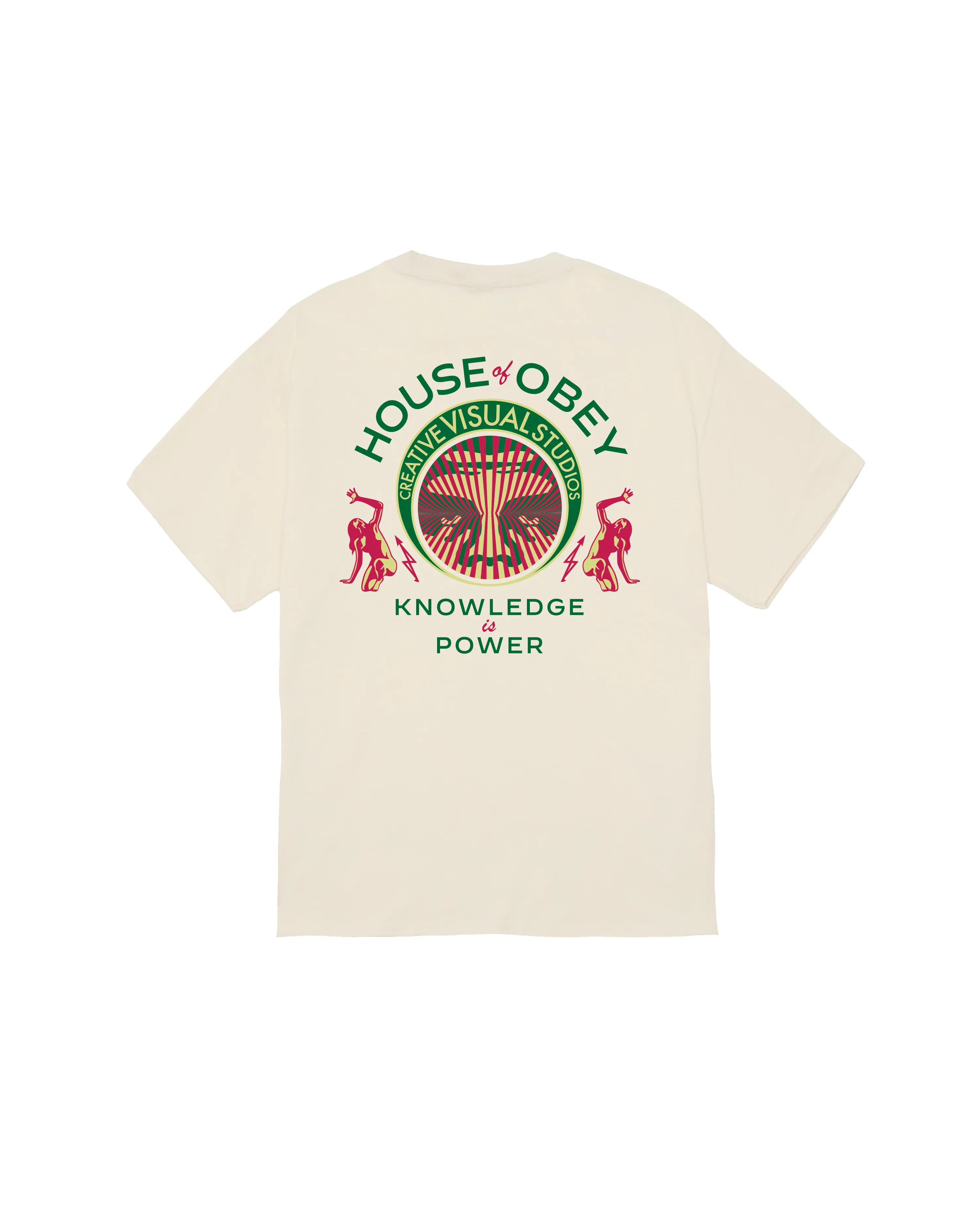 KNOWLEDGE IS POWER CLASSIC T-SHIRT sold by Obey