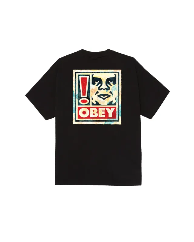 EXCLAMATION CLASSIC T-SHIRT sold by Obey