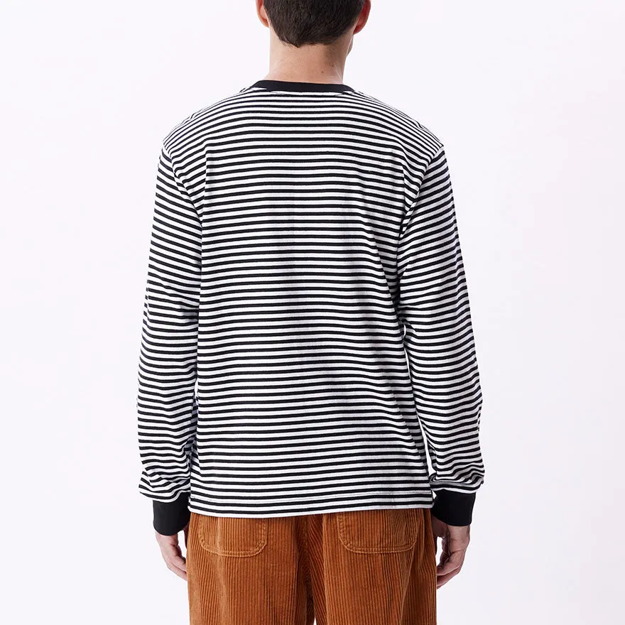 ESTABLISHED WORKS EYES LS STRIP T-SHIRT sold by Obey product image thumbnail 5