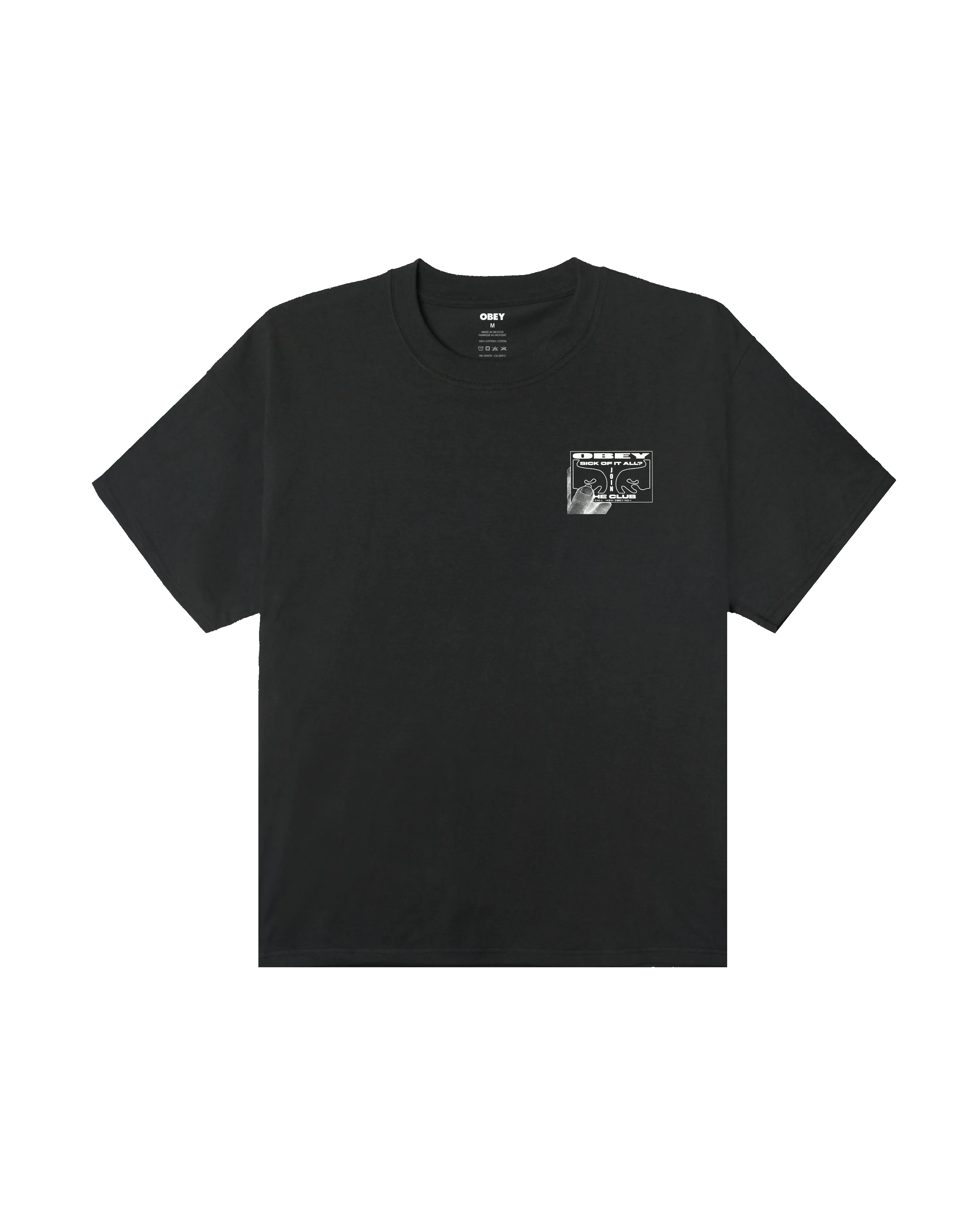 CLUB HEAVYWEIGHT T-SHIRT sold by Obey product image thumbnail 2