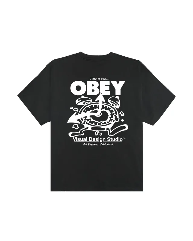 TIME TO CALL HEAVYWEIGHT T-SHIRT sold by Obey