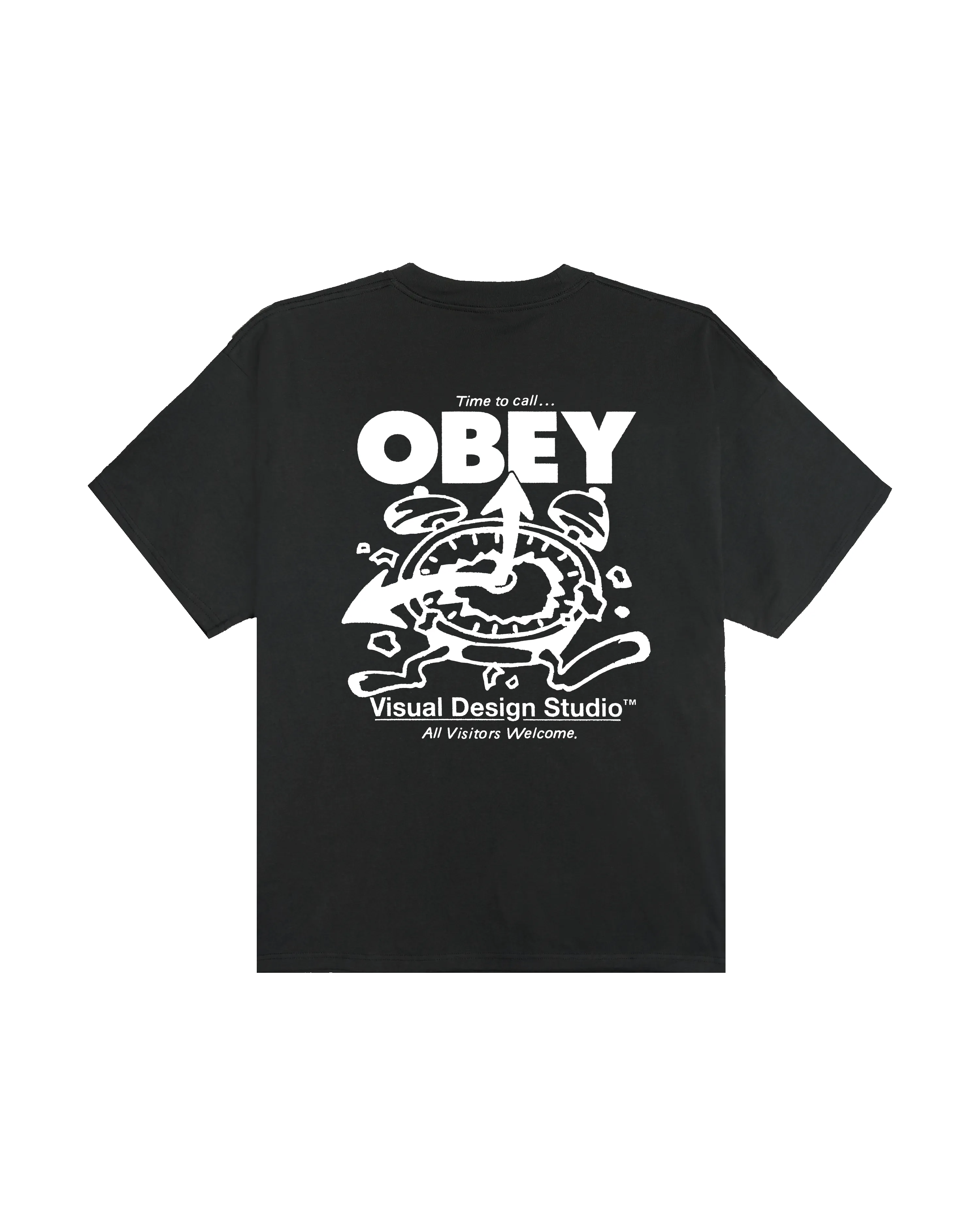 TIME TO CALL HEAVYWEIGHT T-SHIRT sold by Obey