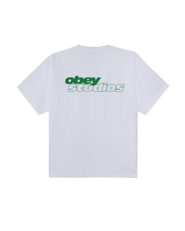 STUDIOS SPORT HEAVYWEIGHT T-SHIRT sold by Obey