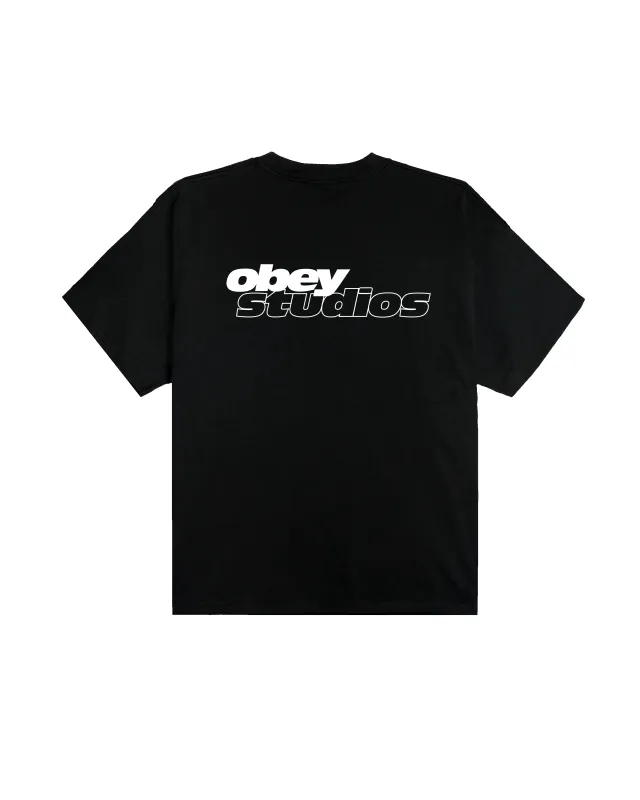 STUDIOS SPORT HEAVYWEIGHT T-SHIRT sold by Obey