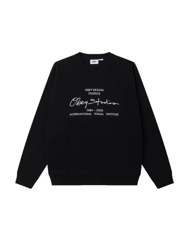 OBEY SIGNATURE CREWNECK sold by Obey