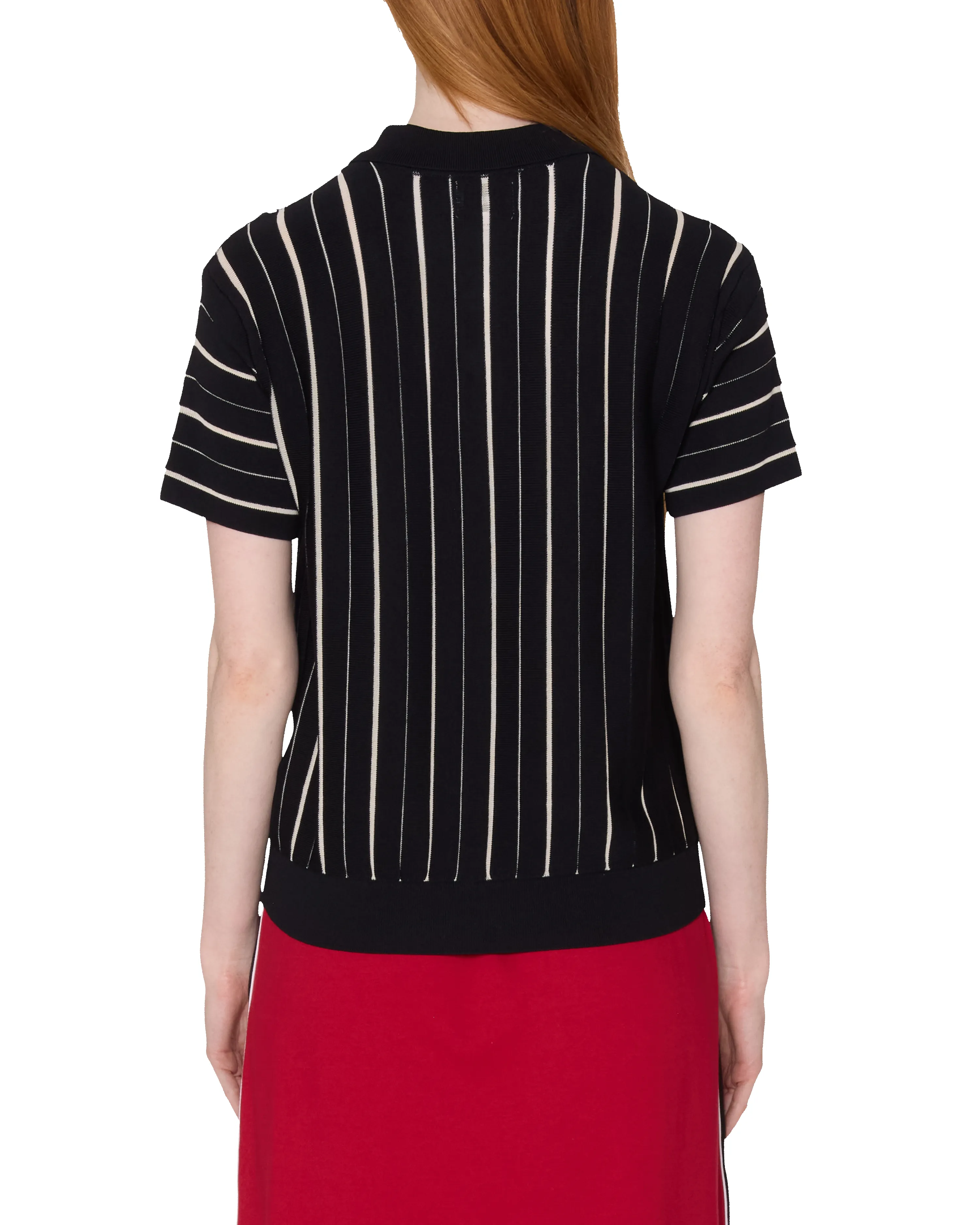 ARLO STRIPE POLO SWEATER sold by Obey product image thumbnail 3