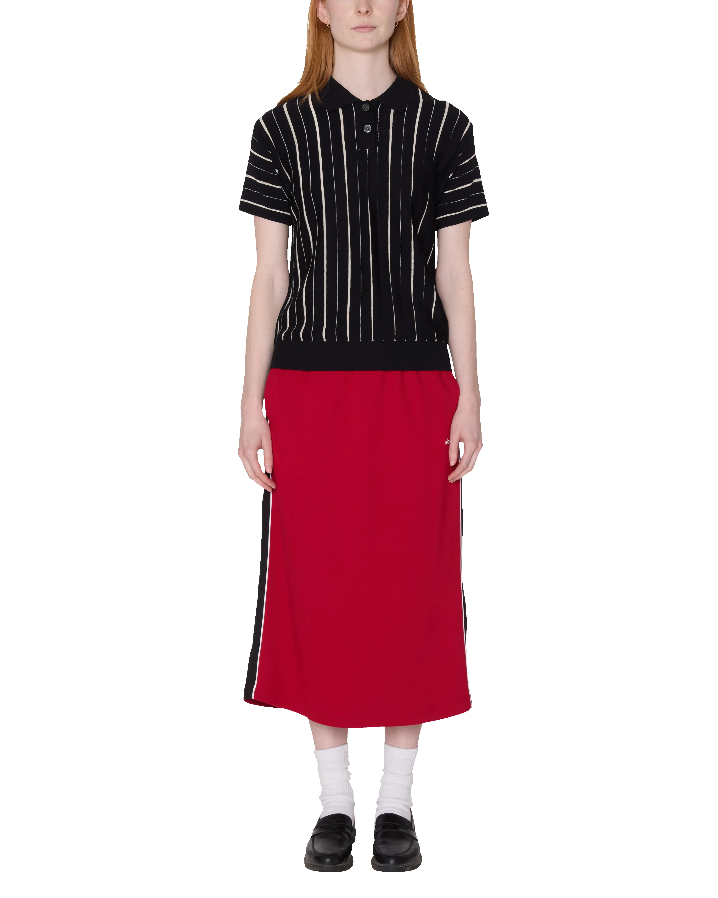 ARLO STRIPE POLO SWEATER sold by Obey product image thumbnail 4