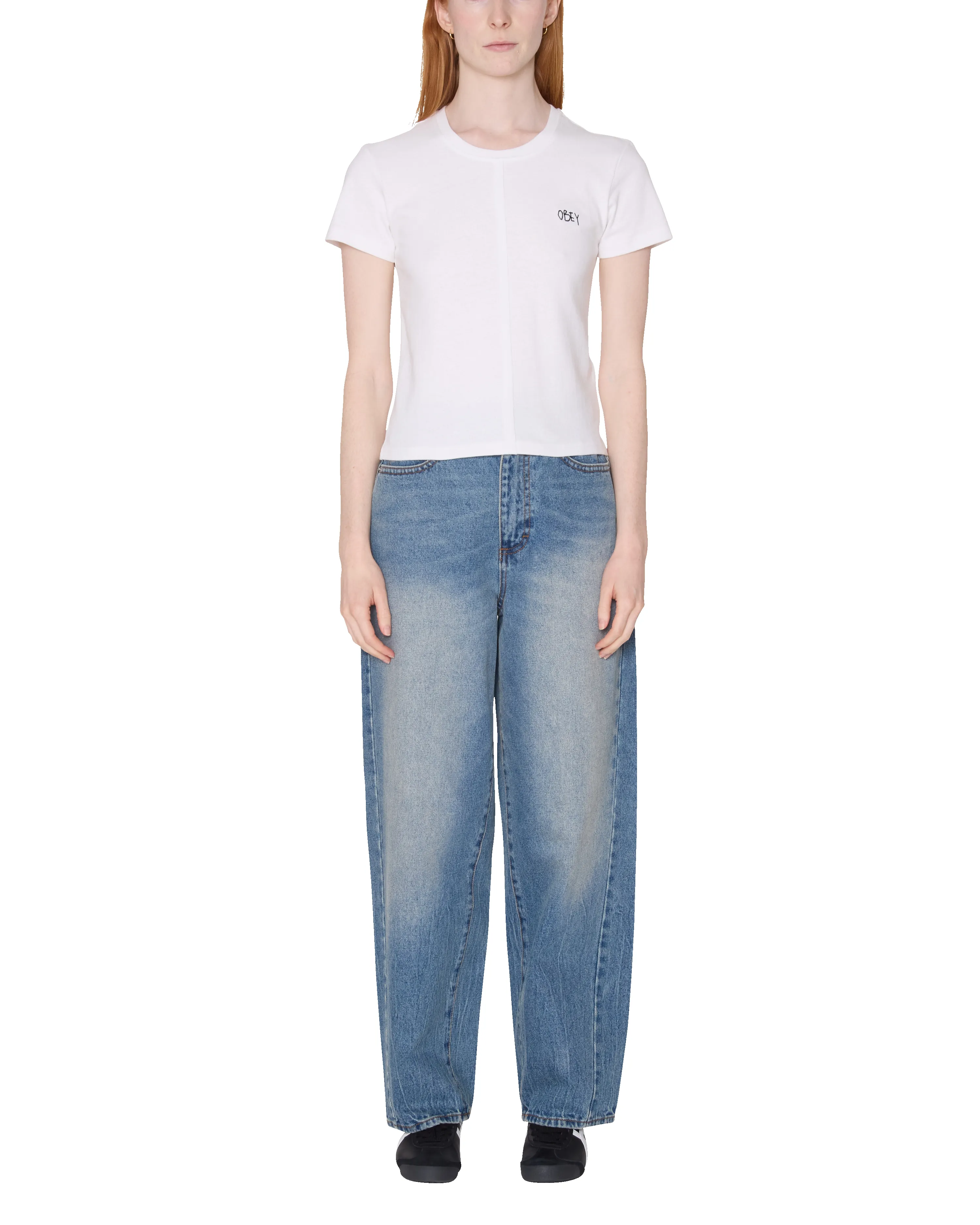 ELISE SEAM SS SHIRT sold by Obey product image thumbnail 4